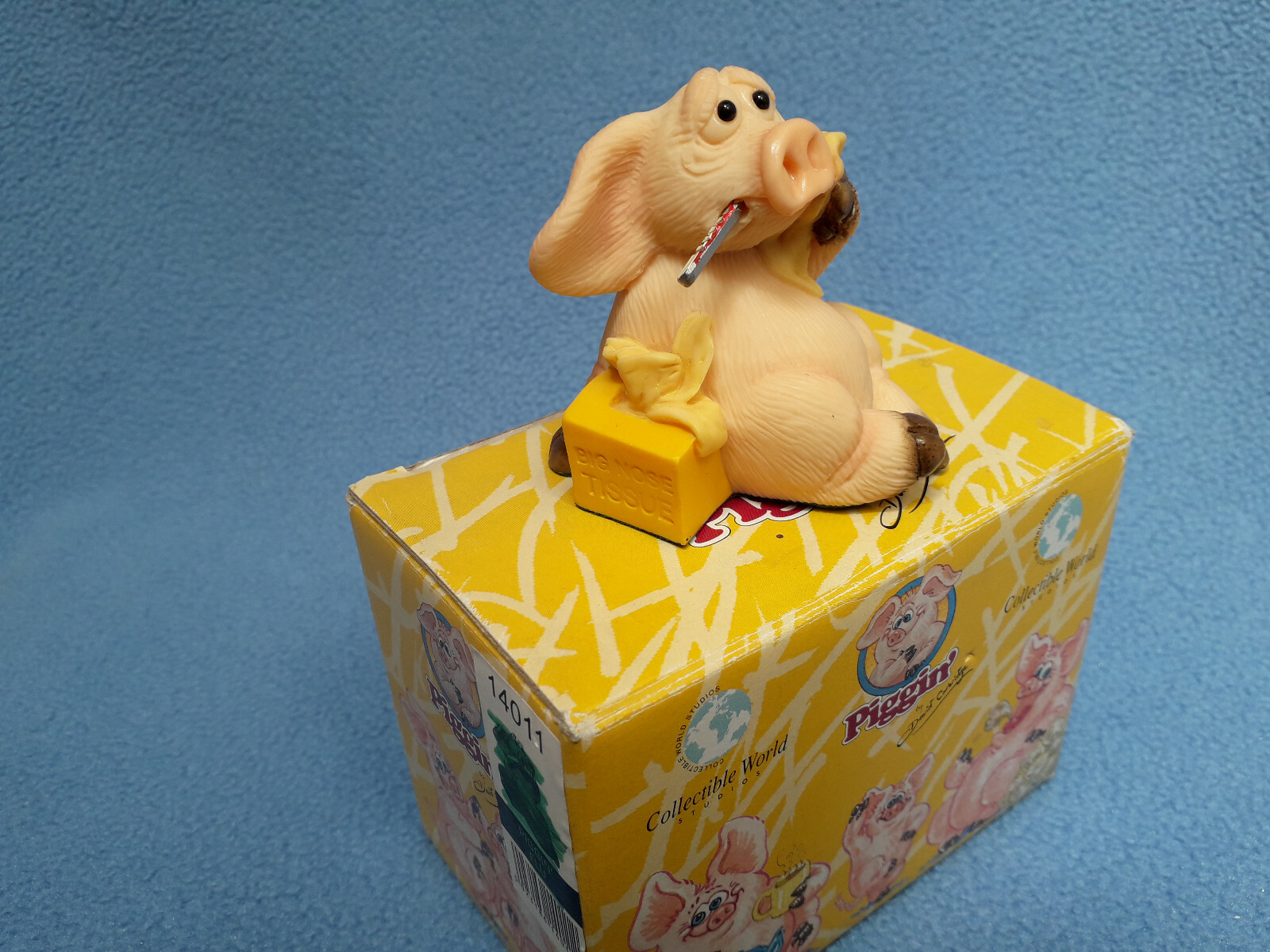 David Corbridge Piggin Ornaments Piggin Flu Boxed. eBay