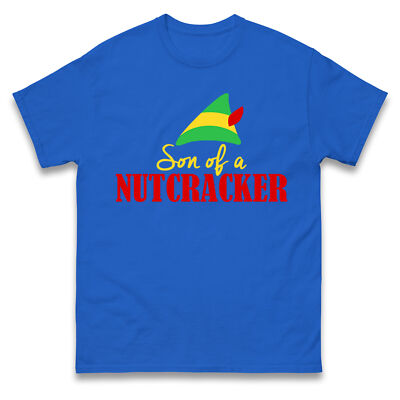 Son of Nutcracker Merry Christmas T-Shirt, lustige festliche Elfe Weihnachten Tee