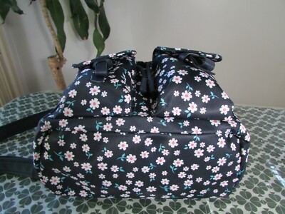 Kate Spade Carley Fleurette Flap Backpack Blue kate spade new york Carley Flap Backpack - Blue Multi for  main image 4