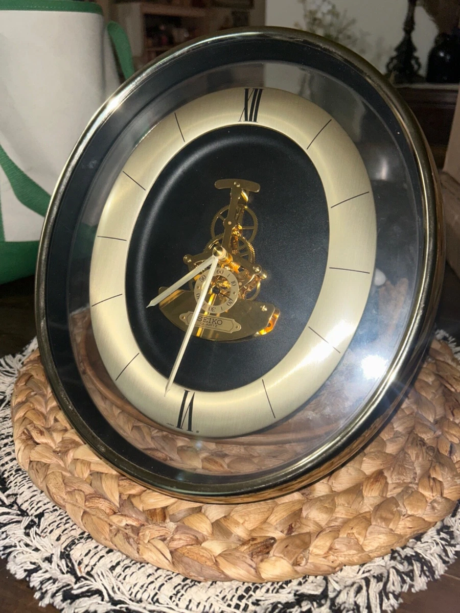 Seiko Gold Wall Clocks for sale | eBay