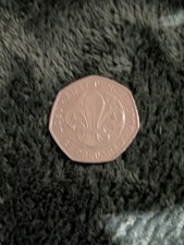 Boy Scouts 100th Anniversary Be Prepared 2007 Fifty Pence Coin 50p