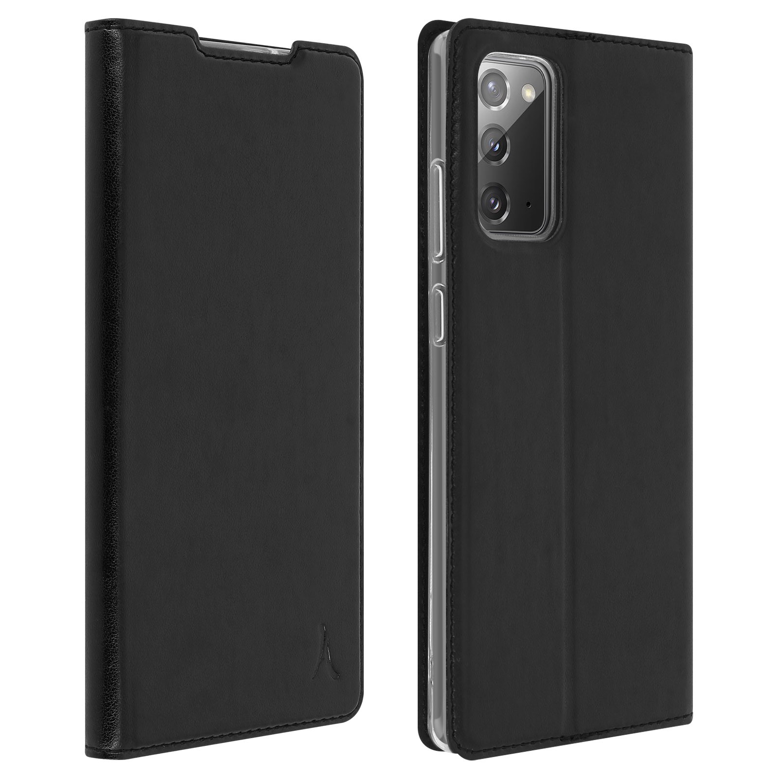 Housse Note 20 Akashi avec compartiment carte et clapet support vidéo