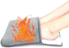 USB Heated Foot Warmer Electric Feet Heating Pad Washable Thermal Heated Foot Co