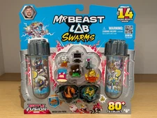 MrBeast NEW BATTLE FUSION SWARMS Mega Lab Pack - SUPER RARE! Mr Beast - 24879