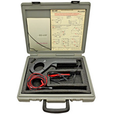 Fluke 80i-kw Current Power Probe 1300a Dc 1000a Ac 330kw W Case Leads Fluke 80i-kw Current Power Probe 1300a Dc 1000a Ac 330kw W Case Leads