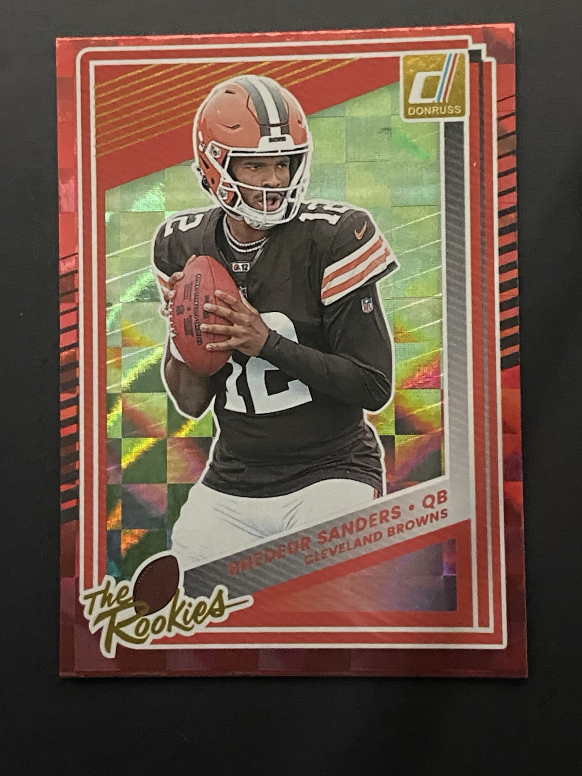 2025 Panini Donruss - Shedeur Sanders #5 The Rookies (RC) E5