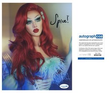 SPICE SIGNED RUPAUL’s DRAG RACE DRAG QUEEN 8x10 PHOTO - ACOA COA