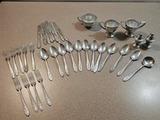Vintage German Aluminum Children's Partial Flatware Lot