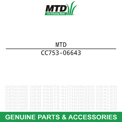 MTD 753-06643 Hydraulic Housing Filter Troy-Bilt GS 570 500 550 560 510 27T 25T