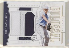 2020 Panini National Treasures Holo Gold 21/25 Brendan McKay #RCM-BM 0a6