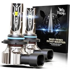 Bulb Fog Light 6500K White Fanless In Line HB4 Auxiliary Fog Bulbs Plug 9006