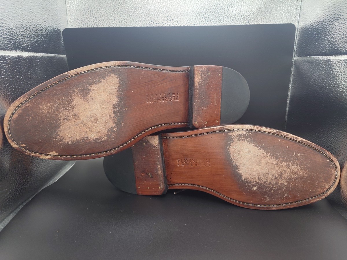 Florsheim Imperial Kenmoor Wingtip Dress Shoes Brown Pebble 