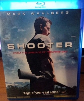 Shooter (Blu-ray, 2007) Mark Wahkberg