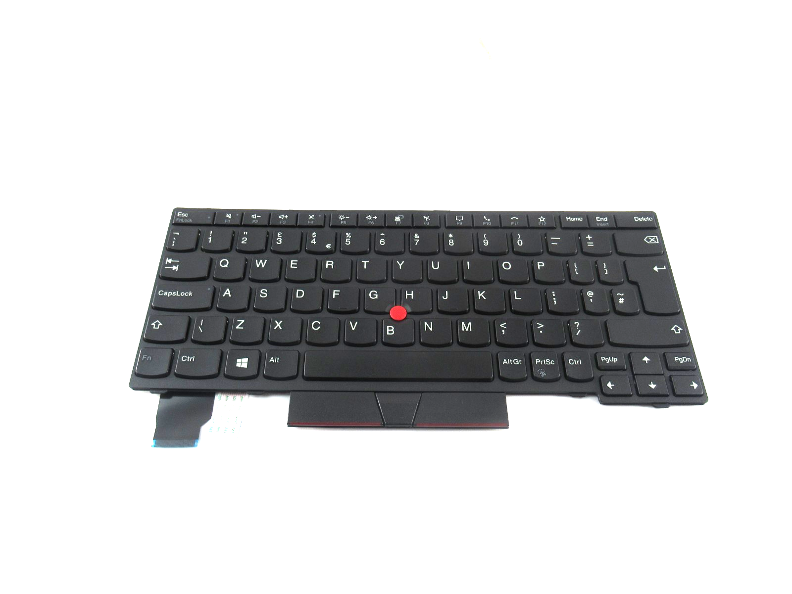 UK Black Keyboard Assembly for Lenovo ThinkPad X13/L13 - 5N20V43316