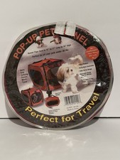 Pop Up Pet Kennels Crate for Small Dogs Cats Pets up to 30 lbs w/Netted Windows