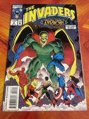 THE INVADERS Marvel Comics Vol. 1 Nr. 3