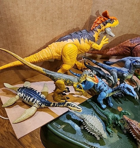 Lote de 30 figuras de acción de dinosaurios Jurassic World Park Mattel 2019 - Imagen 11 de 14