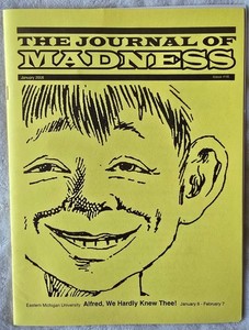 The Journal of MADness #16 Rare Mad Magazine and Alfred E. Neuman - John Hett