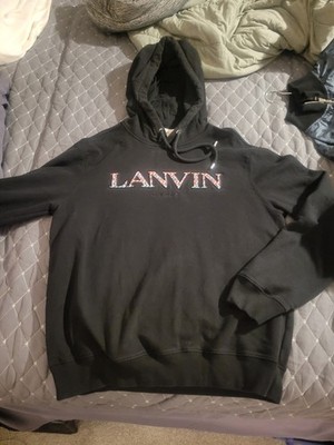 Lanvin Paris embroidered hoodie. Size 2xl. In good condition. 