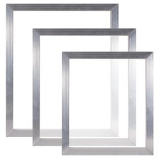 3 Piece Aluminum Silk Screen Printing Frames with 110 Mesh for Screen Printin...