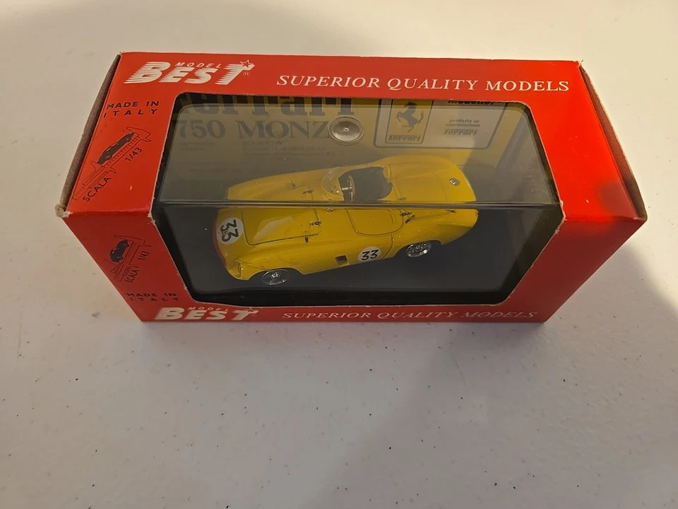Mejor Modelo Escala 1/43 - Ferrari 750 Monza SPA 55 #9049 - Hecho en Italia Foto 2 de 4