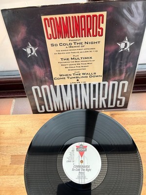 Communards So Cold The Night Remix 12'' Vinyl Single LONXR 110 Play Tested
