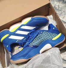 Adidas Stabil 16 Men's Shoes Trainers Blue white Green for Men Size UK7.5 Sports