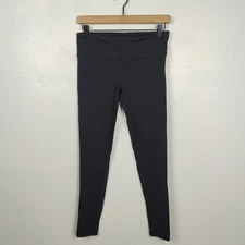 ALO Yoga Mid Rise Moto Mesh Leggings Womens Medium Black Lounge