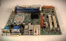 Scheda Madre Acer Q45T-AM (DDR3) + CPU Intel Core 2 Duo E8400 con Mascherina