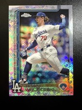 2025 Topps Chrome Logofractor Edition #38 Justin Wrobleski RC