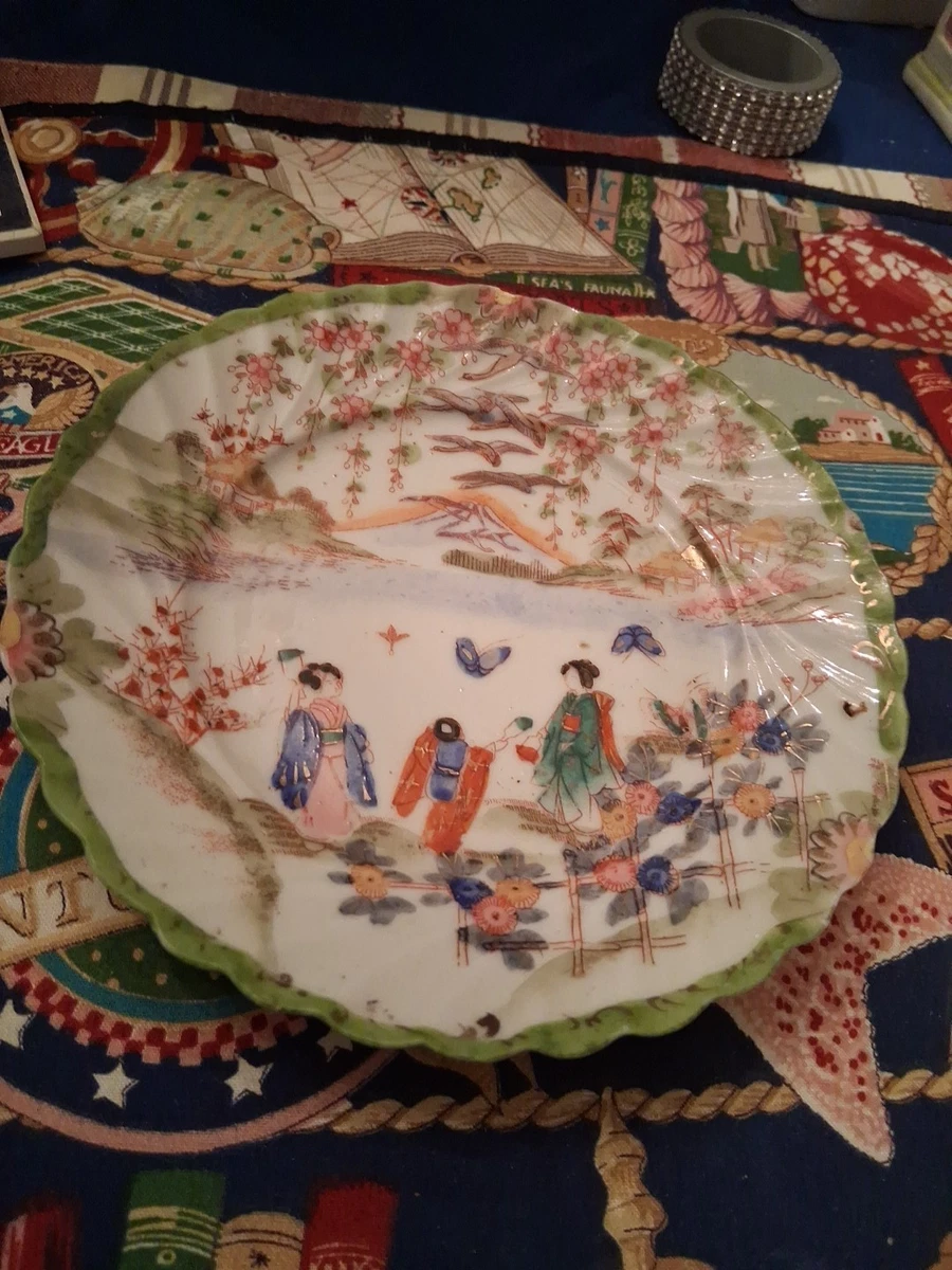 陶瓷古董日本盘子| eBay