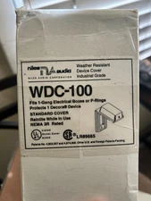 Niles Audio WDC-100 Weather Resistant Device Cover Industrial Grade WHITE