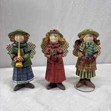 Lang & Wise 1998 Sue Dreamer &ldquo;Three Sweet Angels&rdquo; 3-Piece Figurine Set 