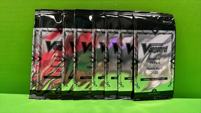 #ad CardFight Vanguard Monthly PR Pack March April 2023 X8 Sealed $9.99