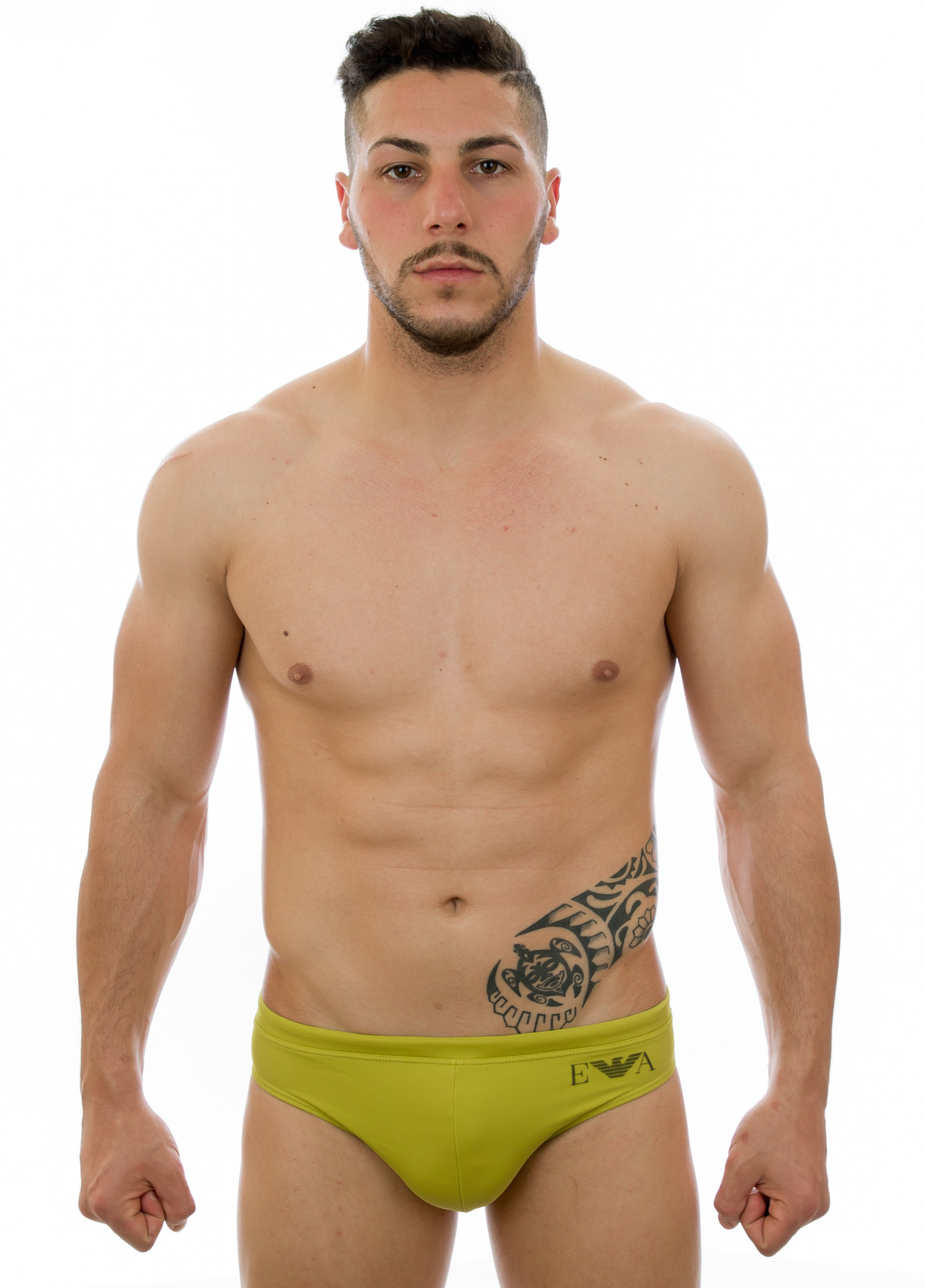 EMPORIO ARMANI - КОСТЮМНАЯ КОМБИНАЦИЯБРИФ - 211652 5P403 06482 - ЗЕЛЕНЫЙ ЛАЙМ - КУПАЛЬНИКИ 8590₽