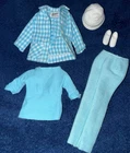 VTG 1965 Barbie Outdoor Life Fashion Outfit #1637 Complete