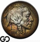 1935-S Buffalo Nickel, Beautiful Original Album Toner, Gem BU