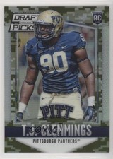 2015 Panini Prizm Collegiate Draft Picks Camo 66/199 TJ Clemmings #238 1s8