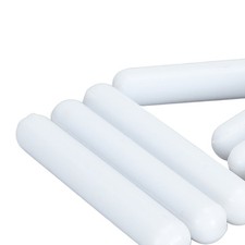 Professional Magnetic Agitator Bar With PTFE Coating 60x9mm Laboratory White