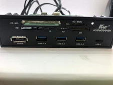 Kingwin KW525-3U3CR USB 3.0/USB C Hub & Card Reader
