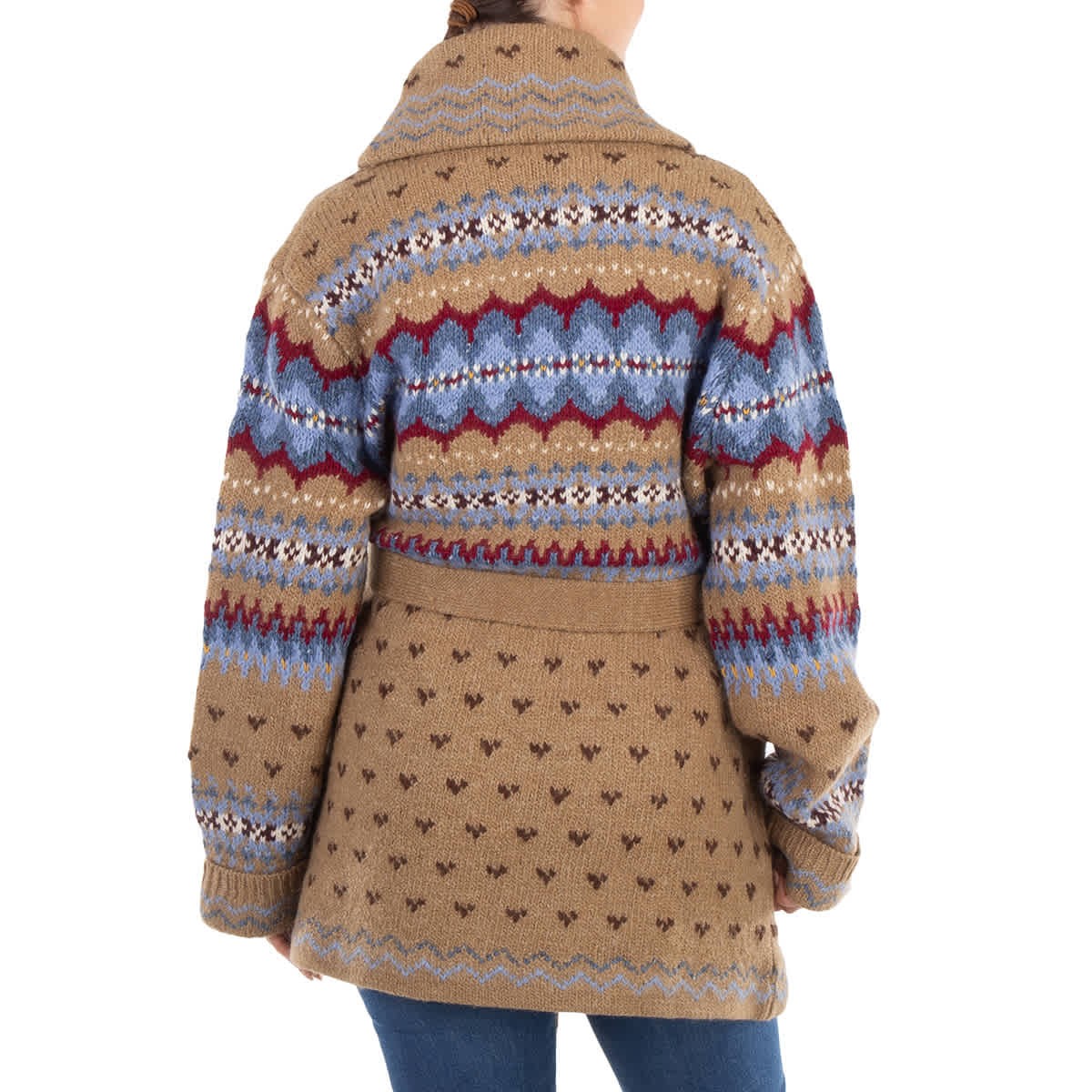 Polo Ralph Lauren Jacquard Long Sleeve Wool Cardigan image 4