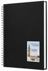 A3 A4 A5 A6 Sketchbook Hardback Wirobound 130gsm Cartridge Paper 40 Sheets