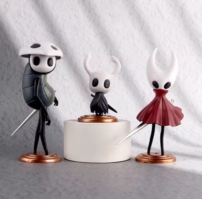Hollow Knight Figuren Set 3 Teilig PVC Sammlerfiguren Little Knight Hornet