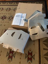 Can Am Footwell protecters aluminum with hardware and instructions 715001359