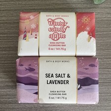 Bath  Body Works Shea Butter Cleansing Bars Lot Of 2