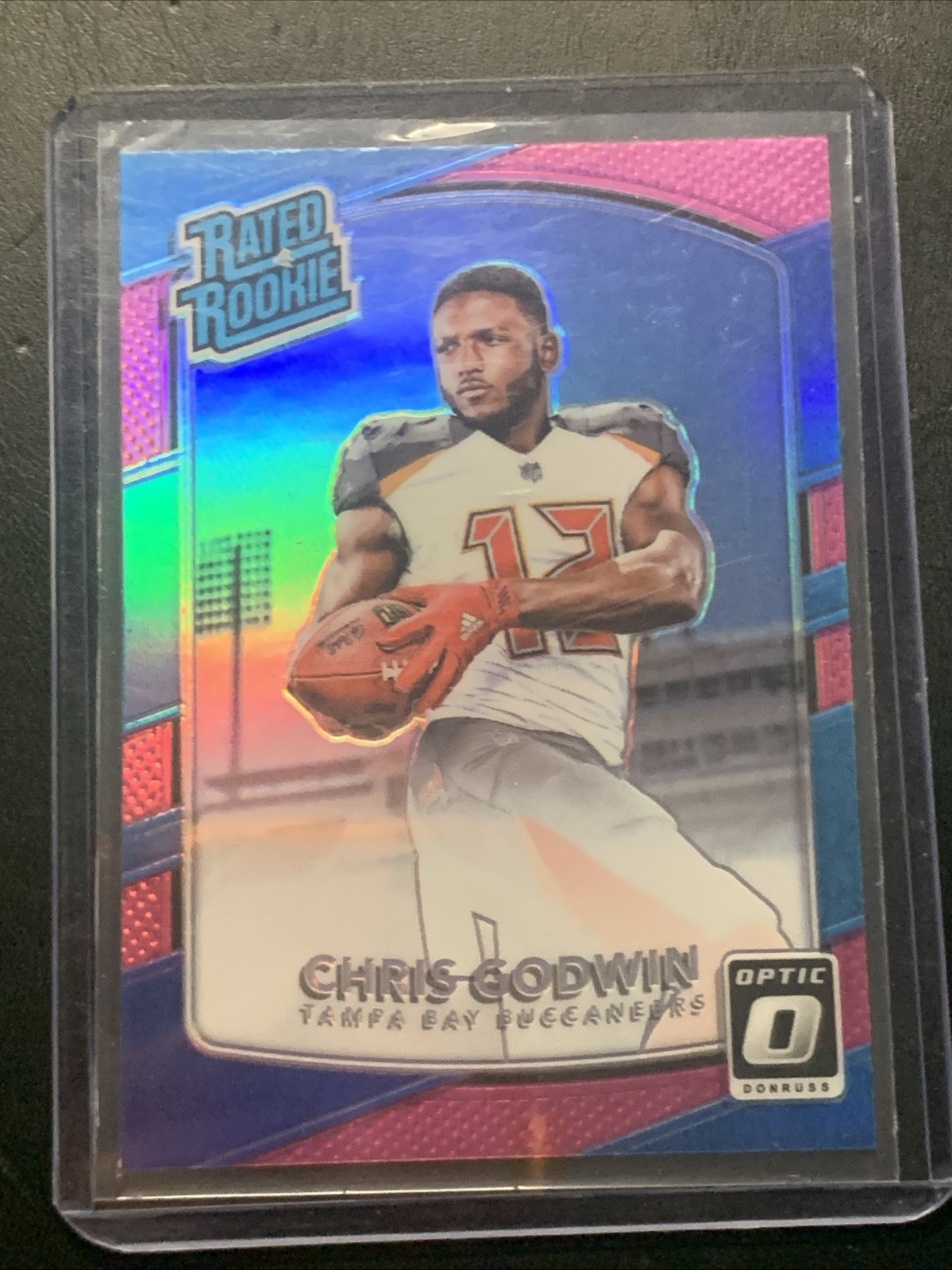 2017 Donruss Optic Chris Godwin Rated Rookie RC Pink #155 Buccaneers