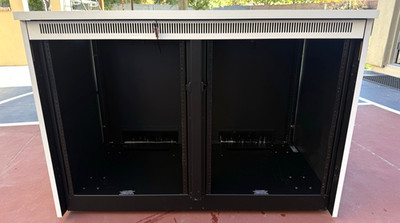Middle Atlantic C5-FF27-2 Credenza 28U Rack Frame 27in Depth (White) No Doors
