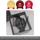 [ Garmin ] Forerunner 165 / Black Slate Gray / Sports & Fitness Smartwatch