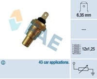 FAE KüHlmittel Wasser Temperatur Sensor 31650 FüR UP Sunny Nissan Infiniti Pick