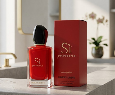 Giorgio Armani Si Passione Eau De Parfum Spray 3.4 oz / 100 ml for Women   New